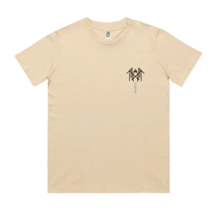 RAIN RUNE TEE (SAND)-Sleep Token Shirts