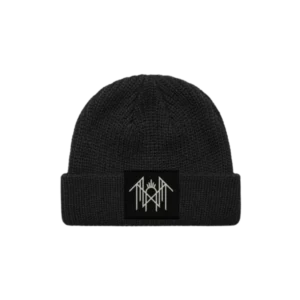 SLEEP TOKEN CABLE BEANIE (BLACK)-Sleep Token Caps